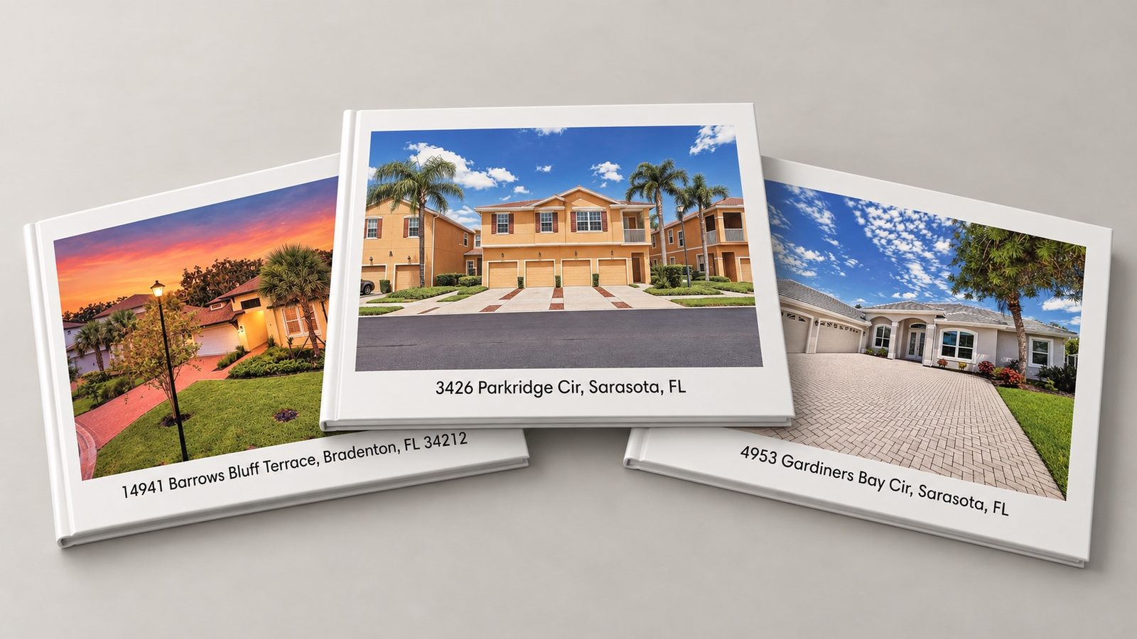 Closing Gift Photo Book — hardcover listing keepsake